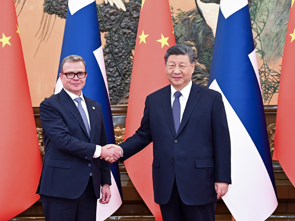Xi welcomes Finnish enterprises to 'take a swim in the vast ocean of the Chinese market' img