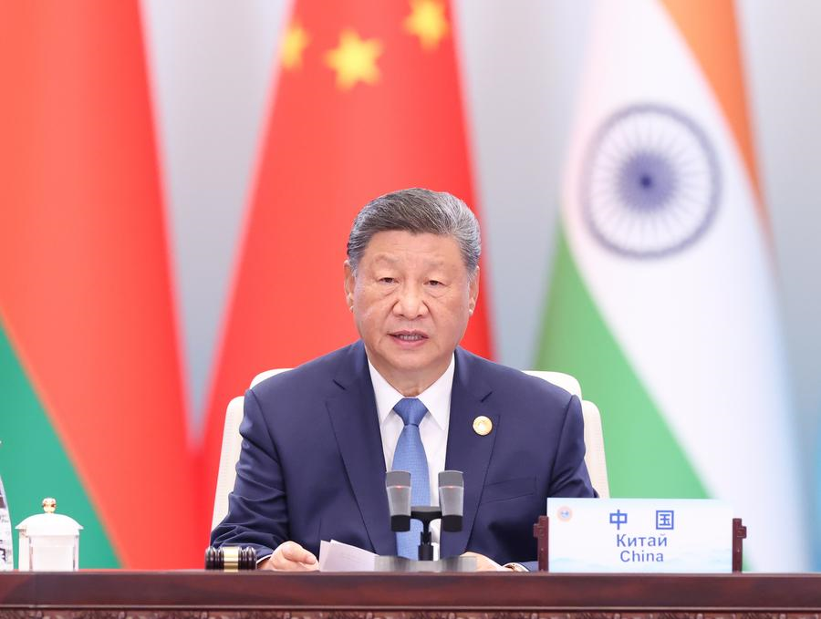 Xi Proposes Global Governance Initiative at Largest-ever SCO summit img
