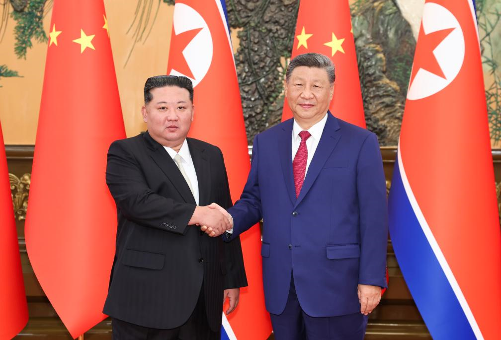 China, DPRK reaffirm friendship, vow closer ties as top leaders hold talks img
